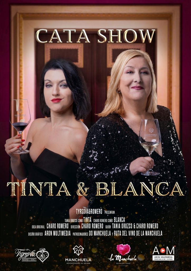 cata show tinta y blanca